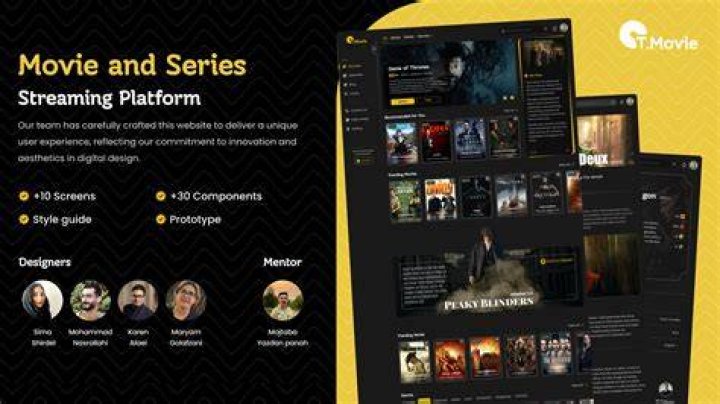 Free movie streaming platform interface